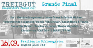 Treibgut Festival - Grand Final - Schlossgarten Pavillon Münster